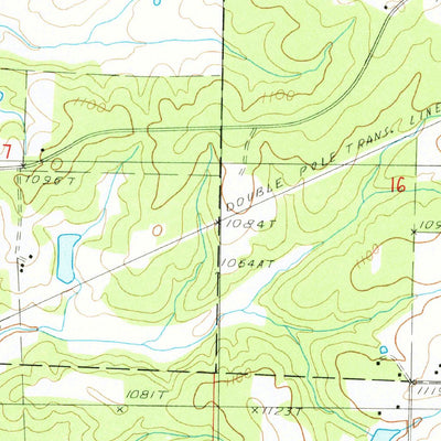 United States Geological Survey South Fork, MO (1983, 24000-Scale) digital map