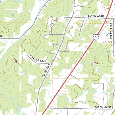 United States Geological Survey South Fork, MO (2021, 24000-Scale) digital map