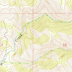 United States Geological Survey South Fork Mountain, WY (1967, 24000-Scale) digital map