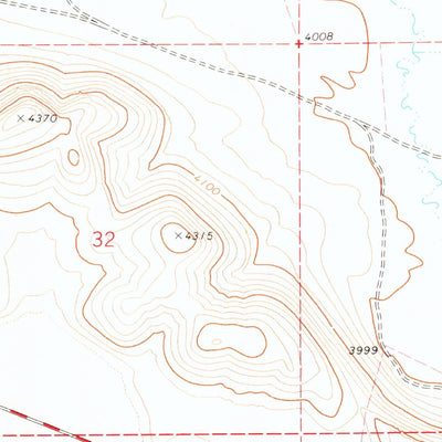 United States Geological Survey South Fork Reservoir, OR (1977, 24000-Scale) digital map