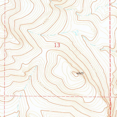 United States Geological Survey South Fork Reservoir, OR (1977, 24000-Scale) digital map