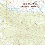 United States Geological Survey South Fork West, CO (2022, 24000-Scale) digital map