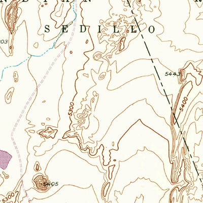 United States Geological Survey South Garcia, NM (1954, 24000-Scale) digital map