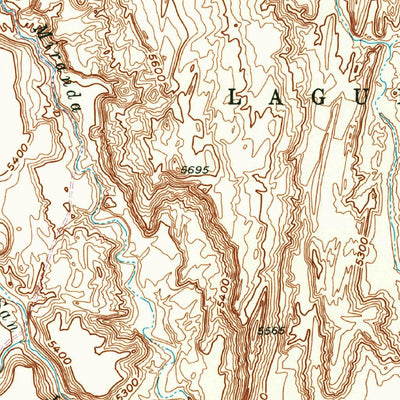 United States Geological Survey South Garcia, NM (1954, 24000-Scale) digital map