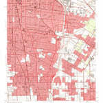 United States Geological Survey South Gate, CA (1949, 24000-Scale) digital map