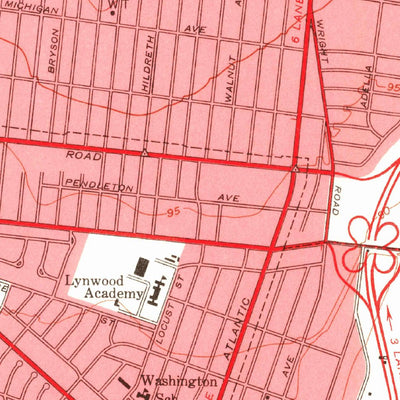 United States Geological Survey South Gate, CA (1949, 24000-Scale) digital map