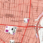 United States Geological Survey South Gate, CA (1964, 24000-Scale) digital map