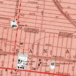 United States Geological Survey South Gate, CA (1964, 24000-Scale) digital map