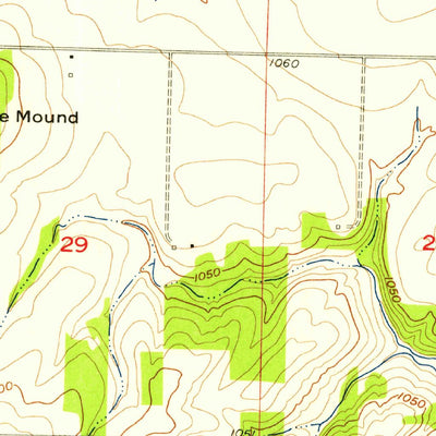 United States Geological Survey South Greenfield, MO (1956, 24000-Scale) digital map