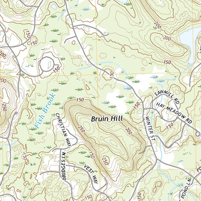 United States Geological Survey South Groveland, MA (2021, 24000-Scale) digital map