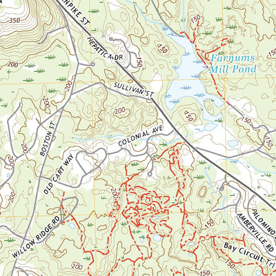 United States Geological Survey South Groveland, MA (2021, 24000-Scale) digital map