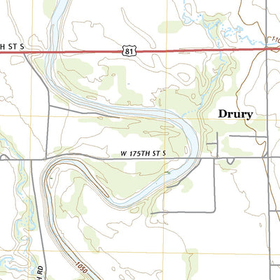 United States Geological Survey South Haven, KS (2022, 24000-Scale) digital map