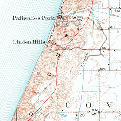 United States Geological Survey South Haven, MI (1927, 62500-Scale) digital map