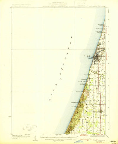 United States Geological Survey South Haven, MI (1930, 62500-Scale) digital map