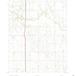 United States Geological Survey South Haven NE, KS (2022, 24000-Scale) digital map