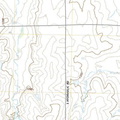 United States Geological Survey South Haven NE, KS (2022, 24000-Scale) digital map