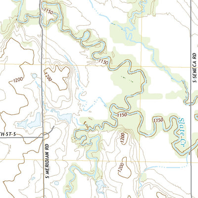 United States Geological Survey South Haven NE, KS (2022, 24000-Scale) digital map