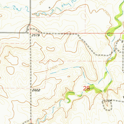 United States Geological Survey South Heart, ND (1973, 24000-Scale) digital map