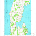 United States Geological Survey South Hero, VT-NY (1966, 24000-Scale) digital map