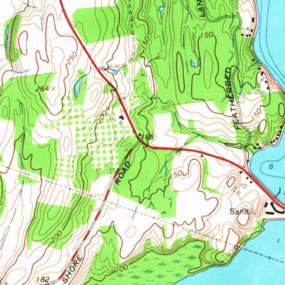 United States Geological Survey South Hero, VT-NY (1966, 24000-Scale) digital map
