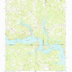 United States Geological Survey South Hill SE, VA-NC (1968, 24000-Scale) digital map