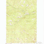 United States Geological Survey South Huckleberry Mountain, WA (1985, 24000-Scale) digital map