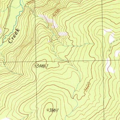 United States Geological Survey South Huckleberry Mountain, WA (1985, 24000-Scale) digital map