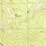 United States Geological Survey South Huckleberry Mountain, WA (1985, 24000-Scale) digital map