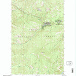 United States Geological Survey South Huckleberry Mountain, WA (1992, 24000-Scale) digital map