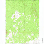 United States Geological Survey South Ice Cave, OR (1982, 24000-Scale) digital map