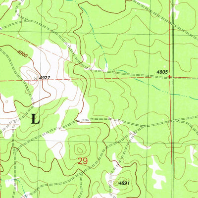 United States Geological Survey South Ice Cave, OR (1982, 24000-Scale) digital map