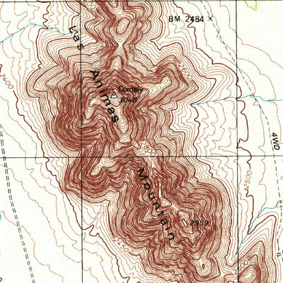 United States Geological Survey South Komelik, AZ (1996, 24000-Scale) digital map