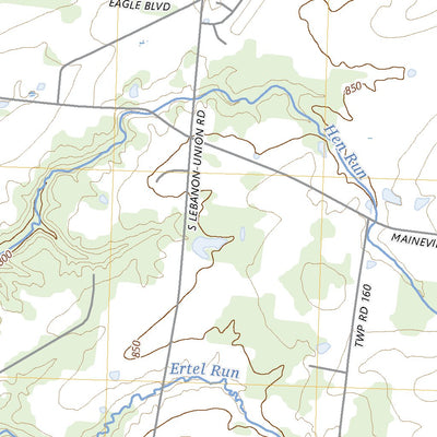 United States Geological Survey South Lebanon, OH (2023, 24000-Scale) digital map