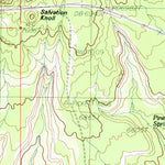 United States Geological Survey South Long Point, UT (1985, 24000-Scale) digital map