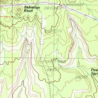 United States Geological Survey South Long Point, UT (1985, 24000-Scale) digital map