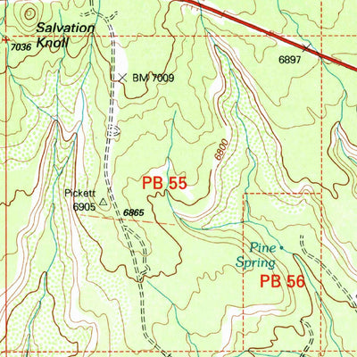 United States Geological Survey South Long Point, UT (2001, 24000-Scale) digital map