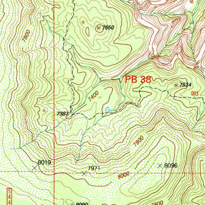 United States Geological Survey South Long Point, UT (2001, 24000-Scale) digital map