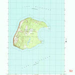 United States Geological Survey South Manitou Island, MI (1983, 24000-Scale) digital map