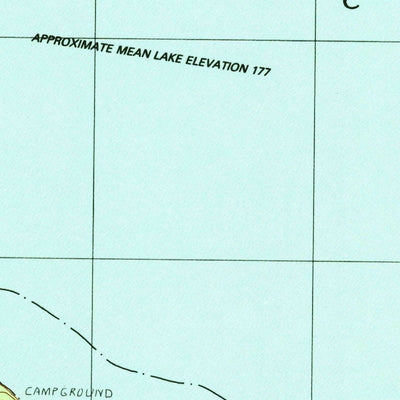 United States Geological Survey South Manitou Island, MI (1983, 24000-Scale) digital map