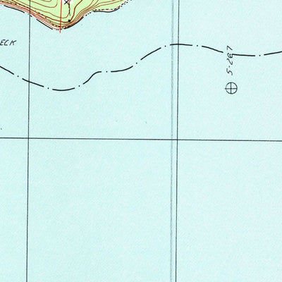 United States Geological Survey South Manitou Island, MI (1983, 25000-Scale) digital map