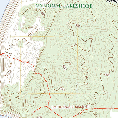 United States Geological Survey South Manitou Island, MI (2023, 24000-Scale) digital map