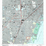 United States Geological Survey South Miami, FL (1994, 24000-Scale) digital map
