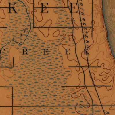 United States Geological Survey South Milwaukee, WI (1891, 62500-Scale) digital map