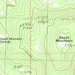 United States Geological Survey South Mountain, CA (1990, 24000-Scale) digital map