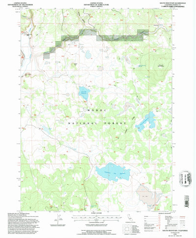 United States Geological Survey South Mountain, CA (1993, 24000-Scale) digital map