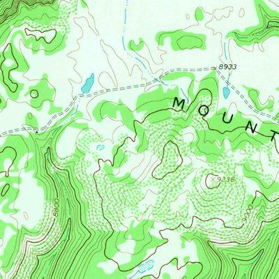 United States Geological Survey South Mountain, CO (1964, 24000-Scale) digital map