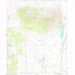 United States Geological Survey South Mountain, UT (1993, 24000-Scale) digital map