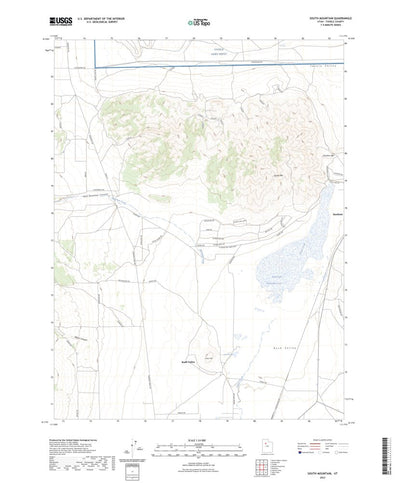 United States Geological Survey South Mountain, UT (2023, 24000-Scale) digital map