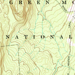 United States Geological Survey South Mountain, VT (1963, 24000-Scale) digital map