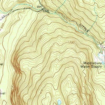United States Geological Survey South Mountain, VT (1963, 24000-Scale) digital map